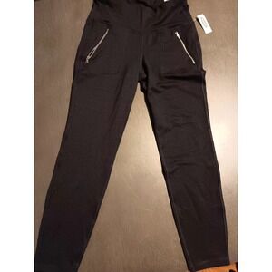 Leggings /OLD NAVY ACTIVE STREET LEGGINGS BLK SIZE M 7/8 ANKLE HIGH RISE NWT 😎